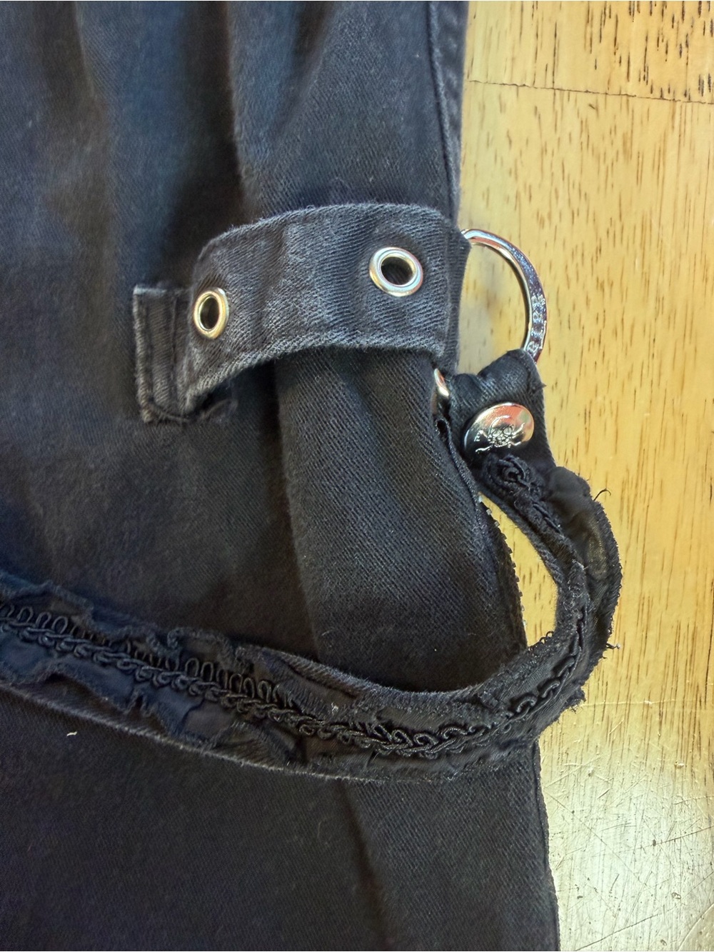 Tripp NYC Black Lace-Up Pants - Picture 9 of 15